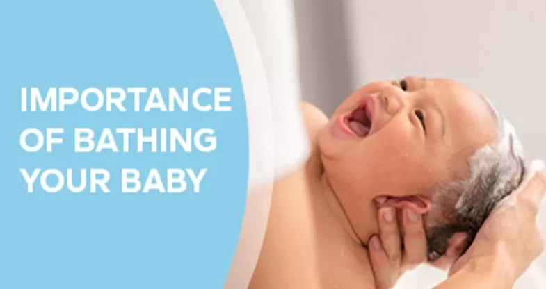 Why bath time is important for babies